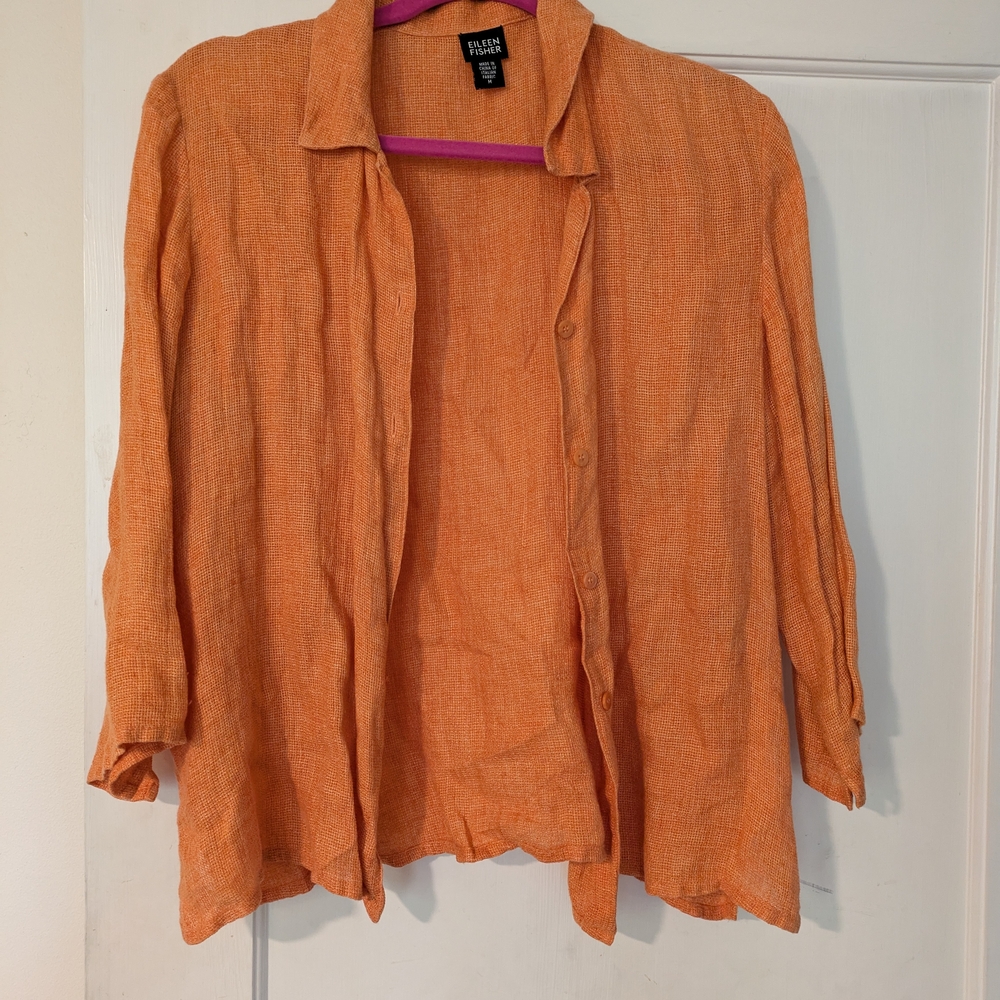 EILEEN FISHER Linen Jacket